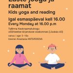Laste jooga ja raamat / Kids Yoga and Reading
